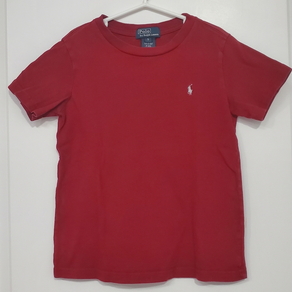 Polo Ralph Lauren Kids Maroon T-Shirt Size 5
